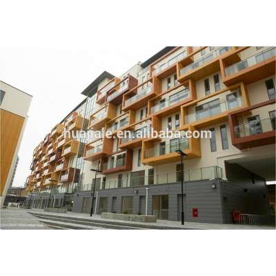 wuya solid color 6mm 8mm exterior hpl for buildings