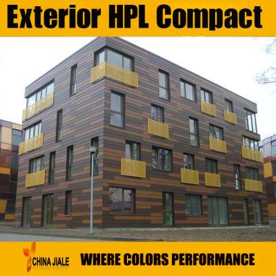 8mm fundermax hpl exterior wall panels for building materials